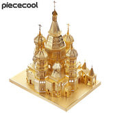 3D Metall-Puzzle - Basilius-Kathedrale